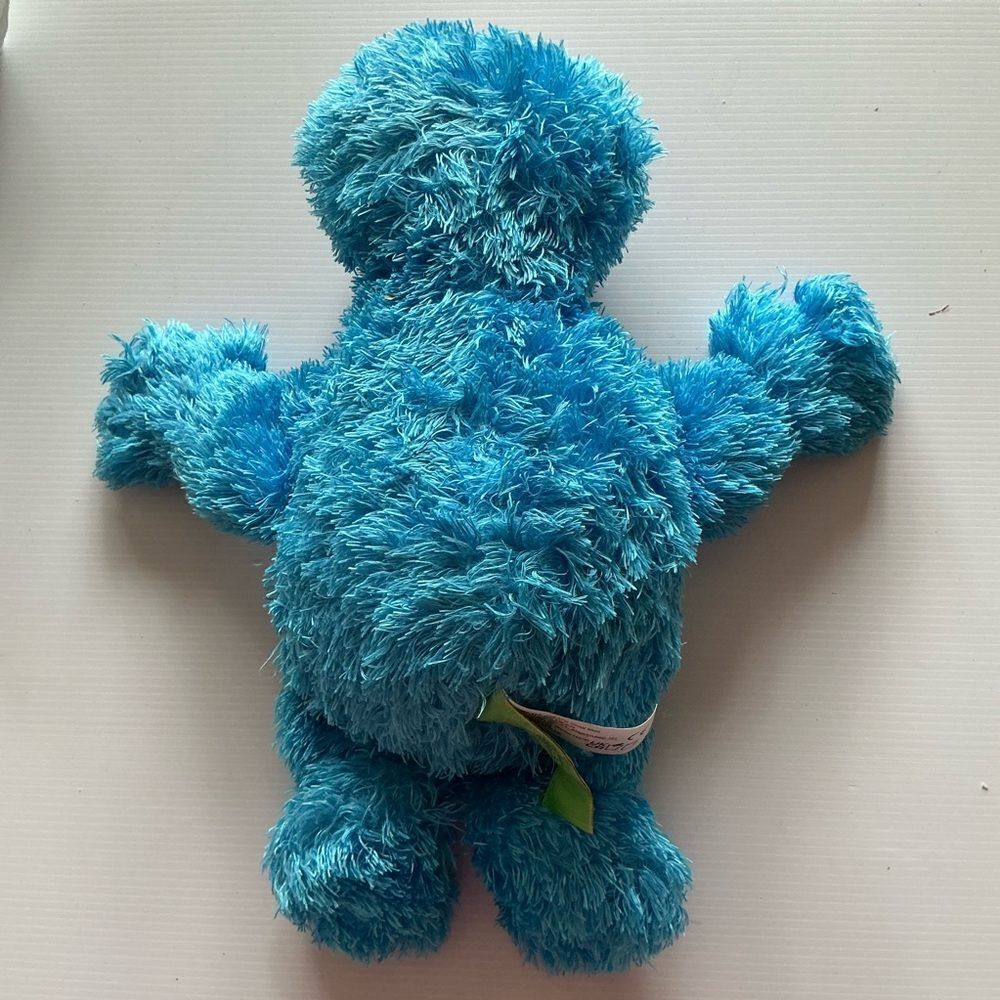 Sesame Street Cookie Monster Soft Plush Toy with Hard Eyes by Gund - Picture 3 of 6